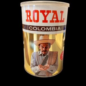 Royal Columbia kahvipurkki